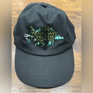 Cherokee kids Black and Green Dinosaur Hat
